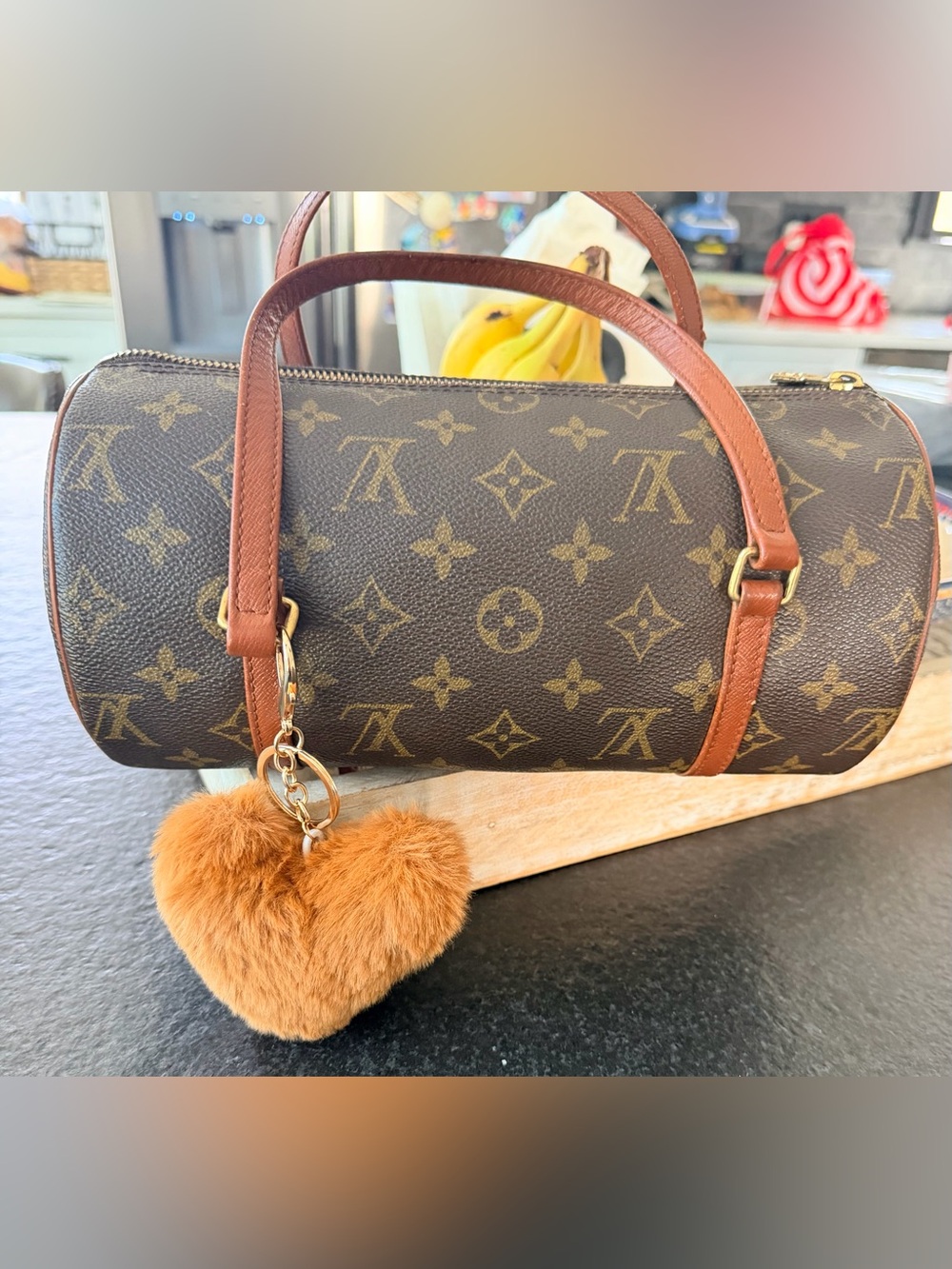 Louis Vuitton Papillon 19 Monogram Canvas Mini Handbag